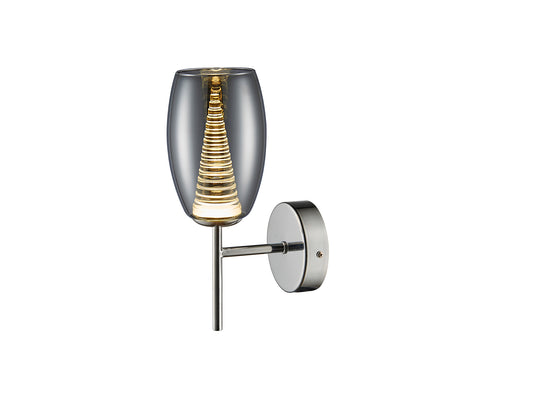 Aplique de Pared LED Nebula 5W Cromo con Tulipa Espejada Schuller - vista principal | Schuller