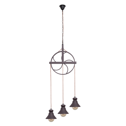 Lámpara colgante con altura regulable ideal para interior