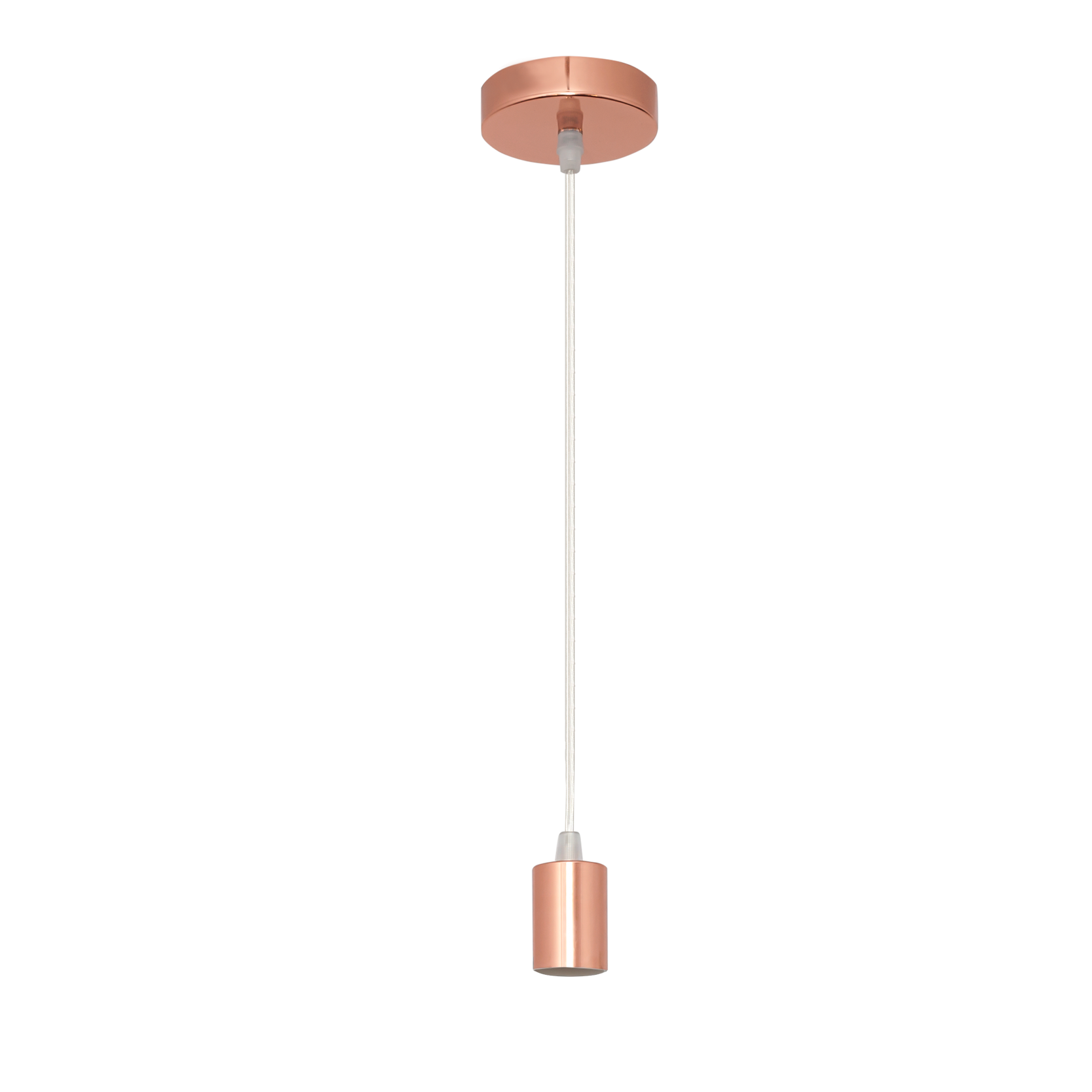 Armazón colgante Maldivas fabricado en metal color oro rosa
