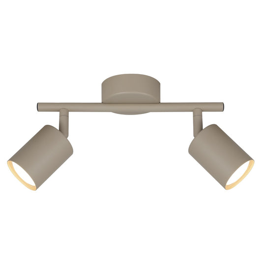 Regleta 2 focos orientables arena ALEMAR - Vista principal