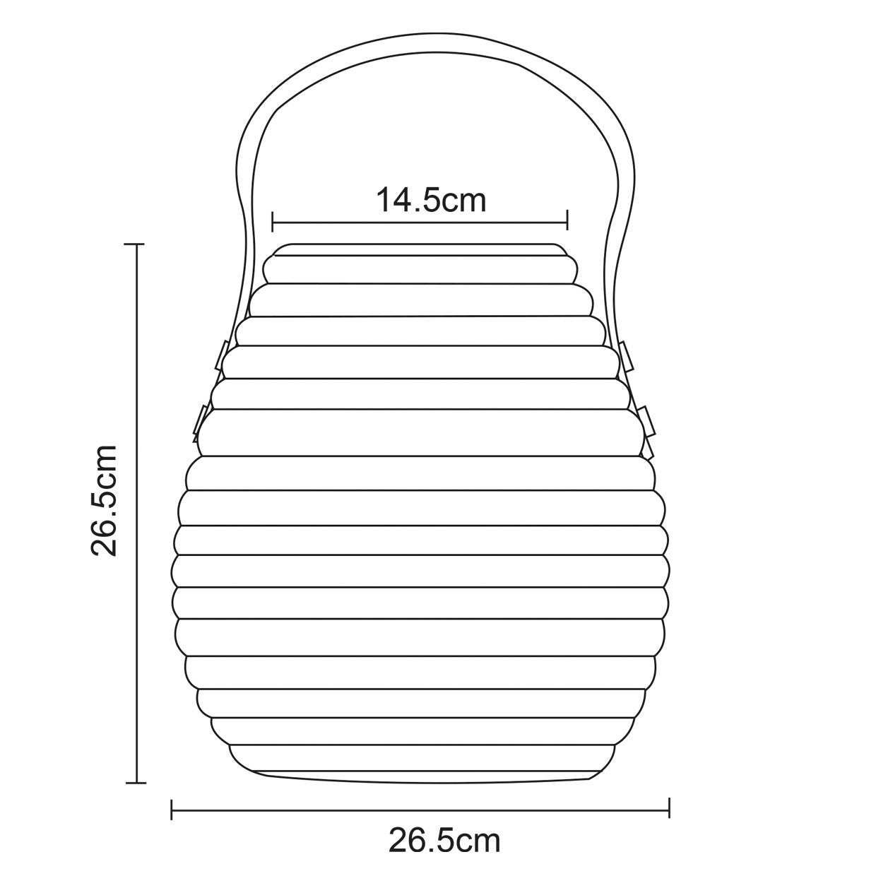 Detalle del panel solar y LED RGB en lámpara Carter ALEMAR