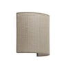 Aplique de pared Mera ALEMAR con pantalla saco marrón 1 luz - Vista principal