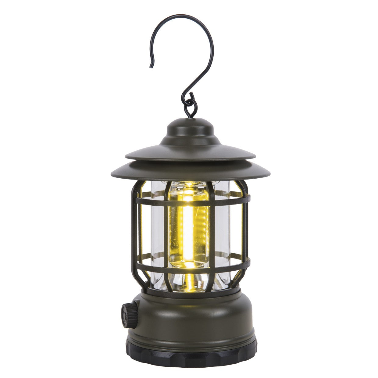 Sobremesa LED recargable Gaby ALEMAR verde mate con regulador - Vista principal