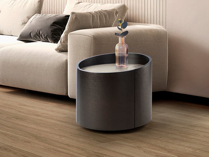 Mesita de Noche Iza Redonda Negro - Schuller - 411882 - Vista 6