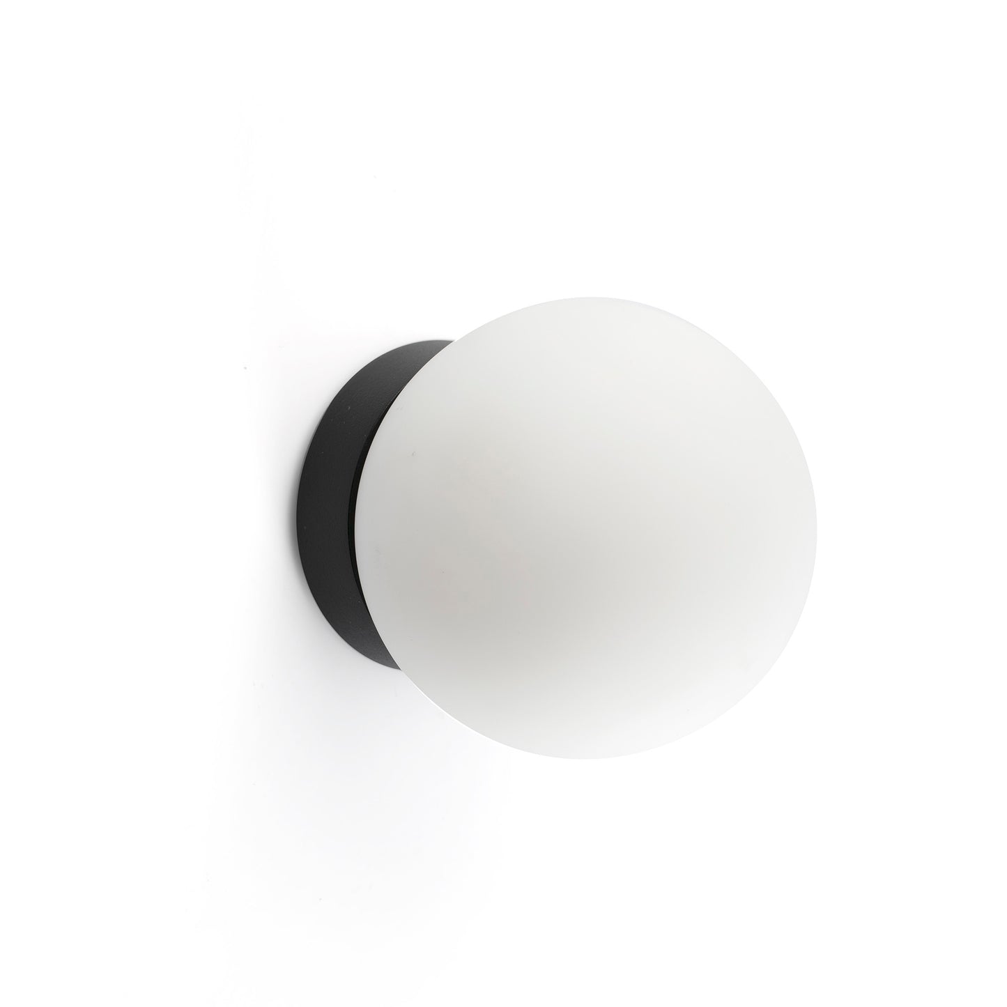 PING Aplique/plafón Baño Negro Faro 60011 para iluminar tu hogar con estilo.