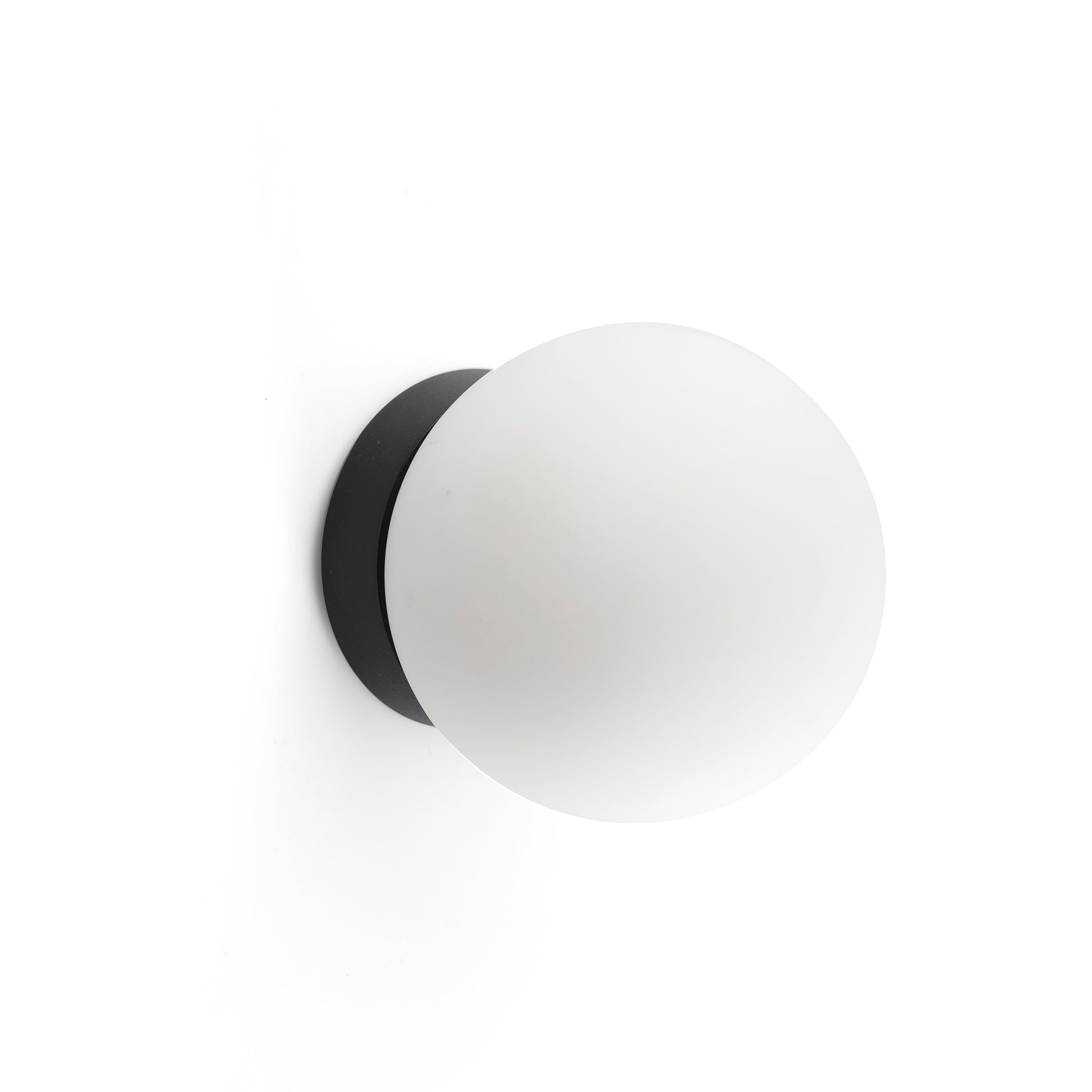PING Aplique/plafón Baño Negro Faro 60011 para iluminar tu hogar con estilo.