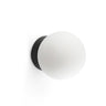 PING Aplique/plafón Baño Negro Faro 60011 para iluminar tu hogar con estilo.