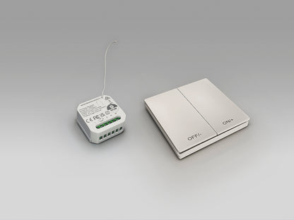 Schuller Wireless Dimming Set with White Push Button | 600811