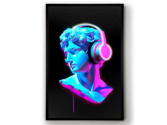 Cuadro Decorativo con Luz LED Busto 80x120 cm Schuller - Colores | Schuller · Ref. 601948