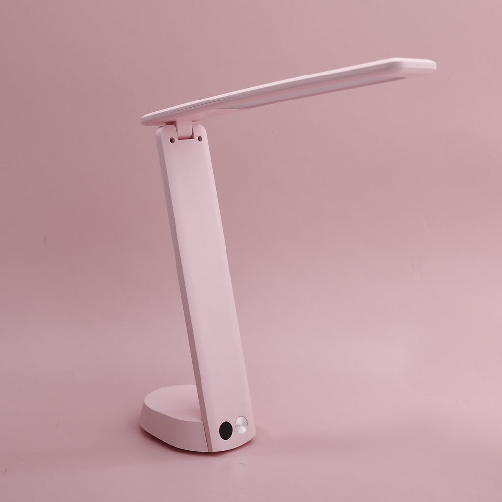 Esquema de medidas del flexo linterna LED Blum Rosa ALEMAR 9x11x30 cm