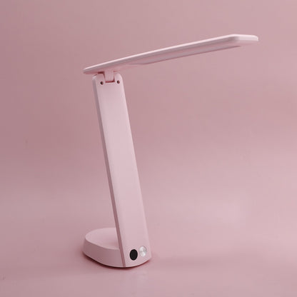 Esquema de medidas del flexo linterna LED Blum Rosa ALEMAR 9x11x30 cm