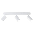 Regleta 3 luces Andy blanca GU-10 ALEMAR - Vista principal con focos orientables