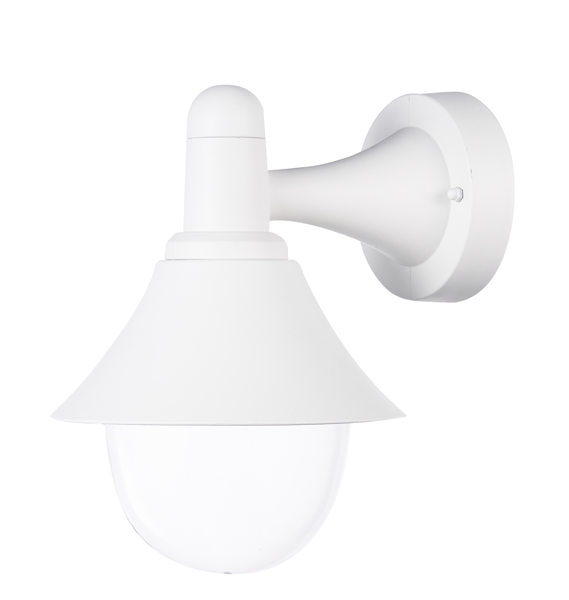 Aplique exterior con protección IP44 contra polvo y agua, perfecto para tu jardín