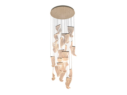 Lámpara Colgante LED Velos 120W Cromo Dimable Schuller - vista principal | Schuller