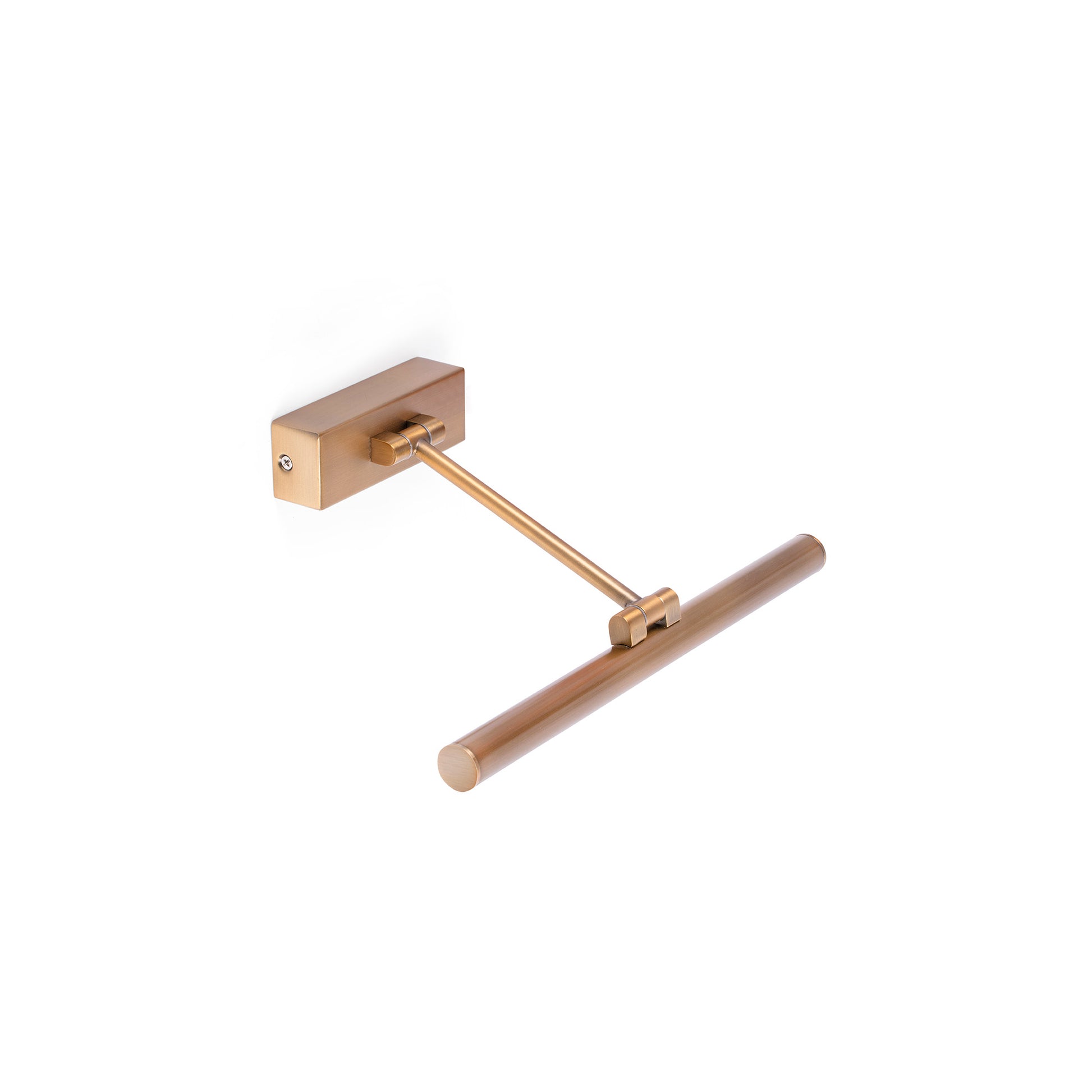Iluminacuadros LED Magritte Oro Viejo Faro 61083 para realzar arte.