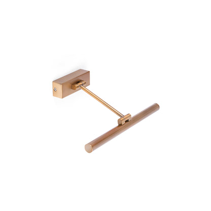 Iluminacuadros LED Magritte Oro Viejo Faro 61083 para realzar arte.