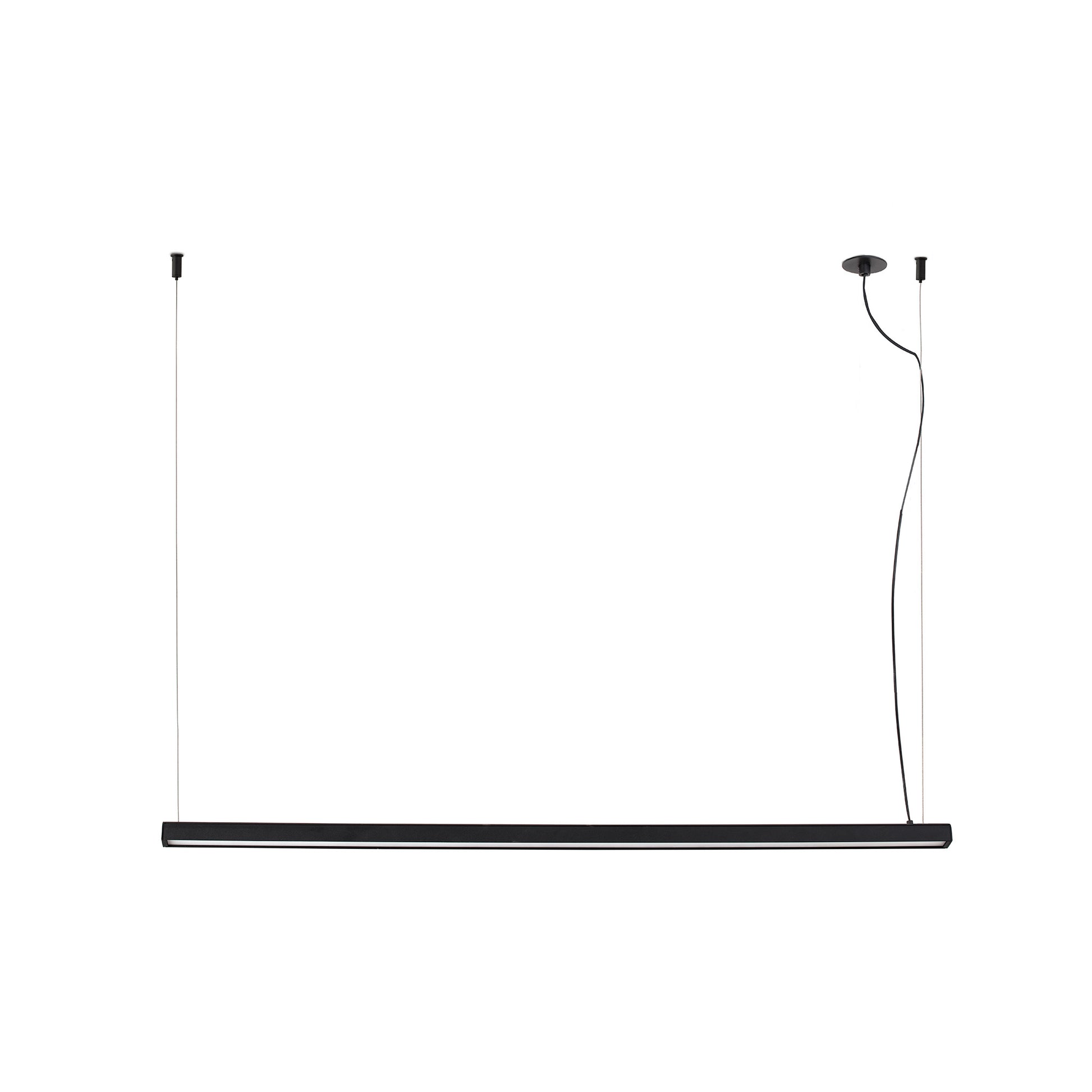 Colgante LED VICO Negra Florón Empotrable FARO 61104