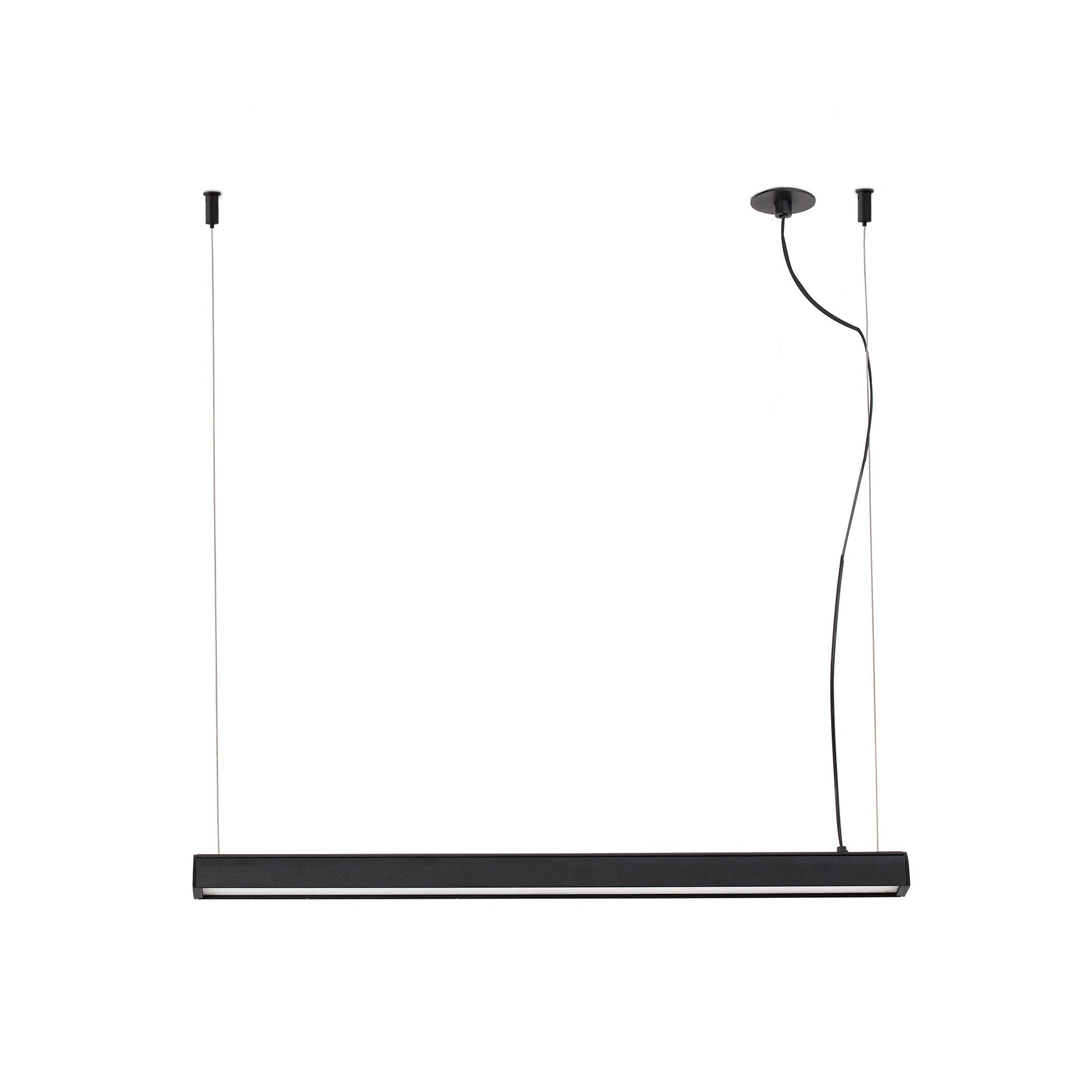 Lámpara Colgante VICO 600 Empotrable Negra FARO para Comedor, Ref. 61105