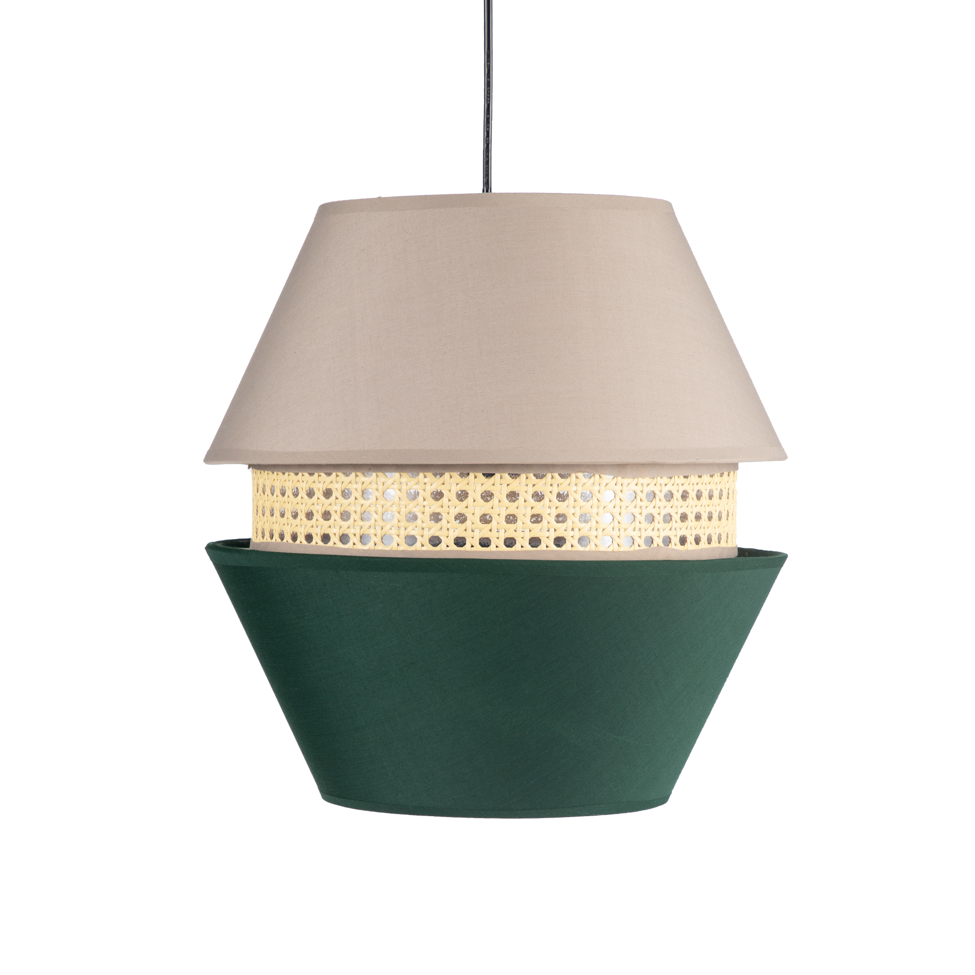 Colgante moderno Trajano con luz difusa ideal para interiores