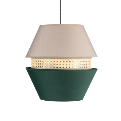 Colgante moderno Trajano con luz difusa ideal para interiores