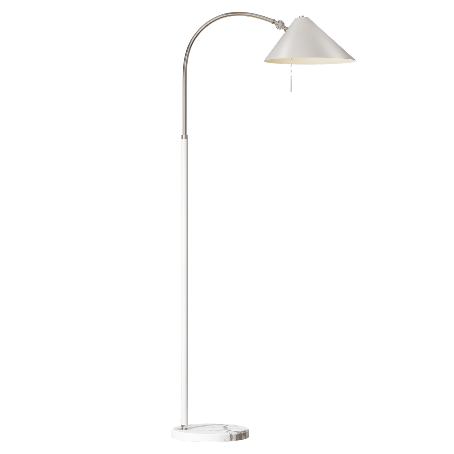 Lámpara de pie moderna perfecta para crear un ambiente acogedor en interiores