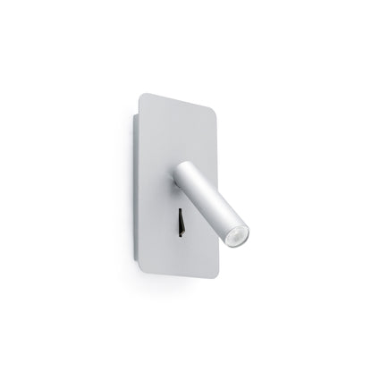 SUAU Aplique Lector Orientable Plata Mate Faro 62121