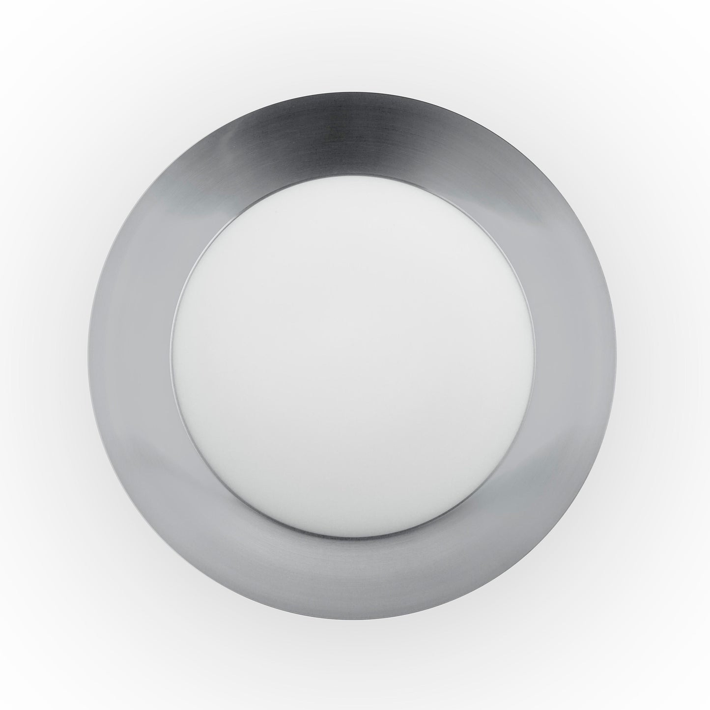 Plafón LED Blanco y Níquel FARO SIDE 62145 para iluminación moderna