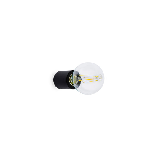 TEN 70 Aplique Negro Mate Faro, diseño minimalista, Ref. 62151