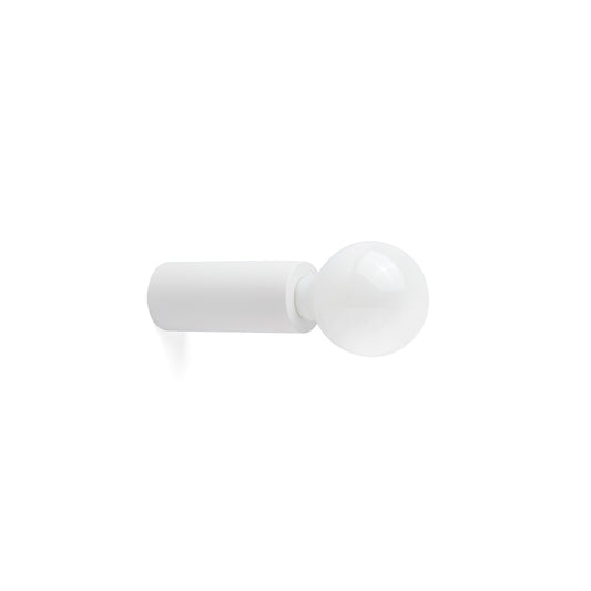 TEN 140 Aplique Pared Blanco Mate Faro - Luminaria de diseño minimalista, Ref. 62170