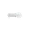 TEN 140 Aplique Pared Blanco Mate Faro - Luminaria de diseño minimalista, Ref. 62170