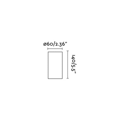 Aplique de pared con tecnología E27 LED para interior