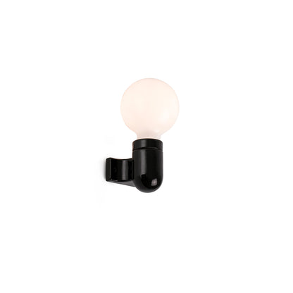 Aplique SERA de Pared Negro Cerámico Faro, diseño atemporal, ref. 62303