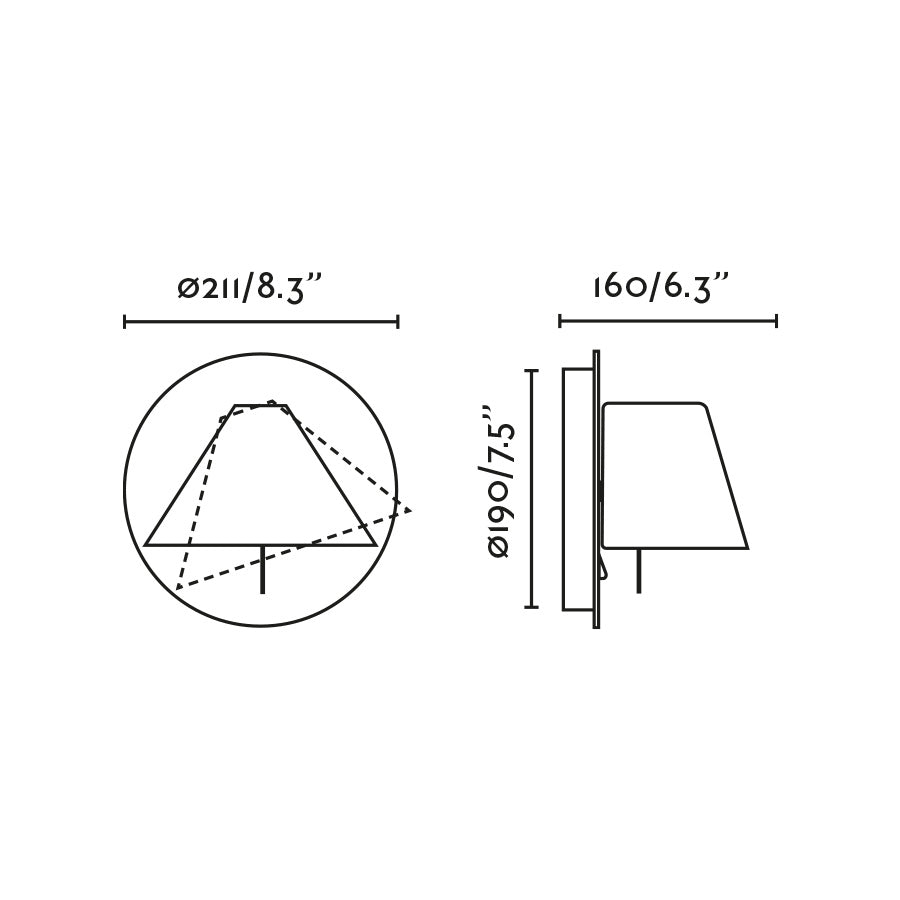 Aplique de pared LED orientable para lectura