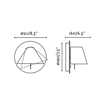 Aplique de pared LED orientable para lectura
