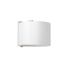 SAHARA Aplique de Pared Textil Blanco y Cromo FARO 62706