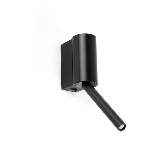 Lámpara Lectora de Pared LED Dante Negro Mate 3W FARO - vista principal | FARO