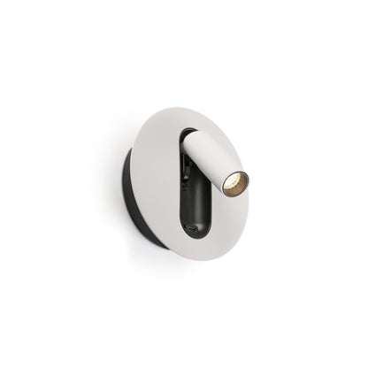 TIMIT Aplique Lector con USB C Blanco FARO 62760