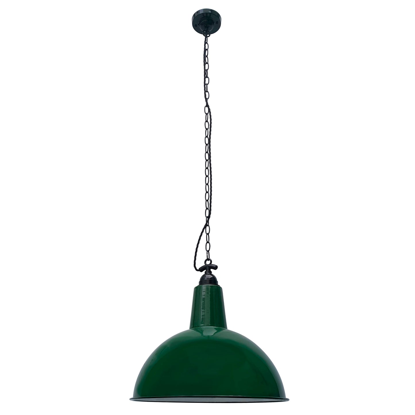 Lou Colgante Redondo Verde Faro para Comedor, Ref. 62801