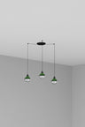Colgante Náutico Verde Faro Claire 62803-3L