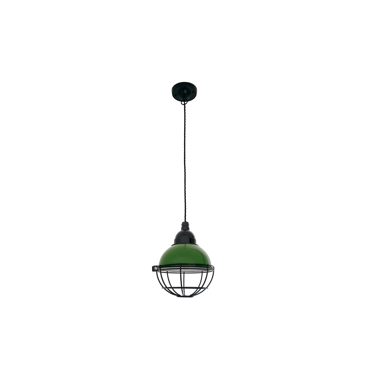 Lámpara Colgante Claire Acero Industrial FARO - Verde | FARO