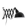 RAS Aplique de Pared Retro Negro Faro extensible, diseño retro. Ref 62807