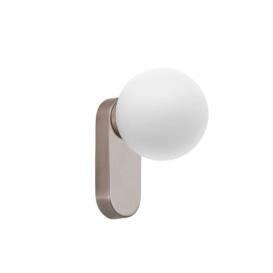 Aplique de Pared MABE LED 6W Níquel Mate IP44 FARO - vista principal | FARO