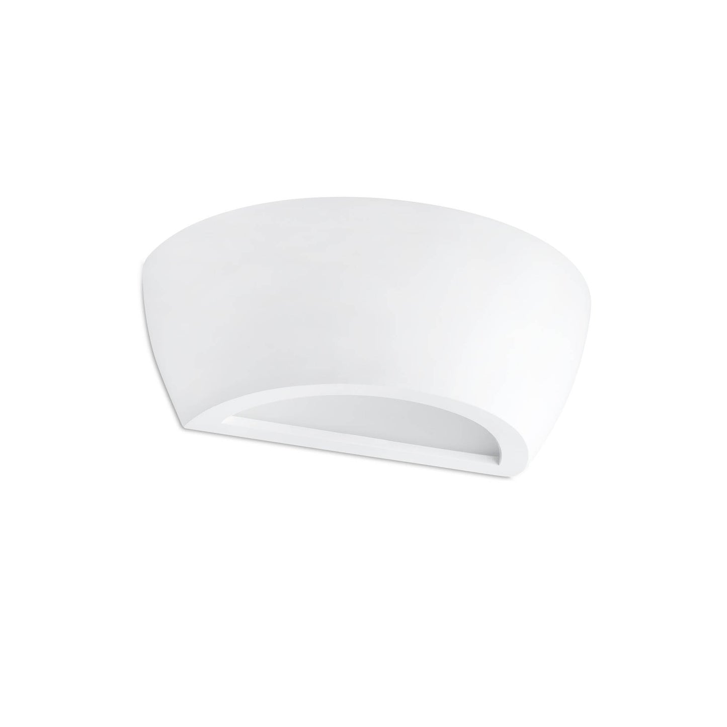 Aplique CHERAS 2 pared Faro en yeso blanco, diseño moderno. Ref: 63173