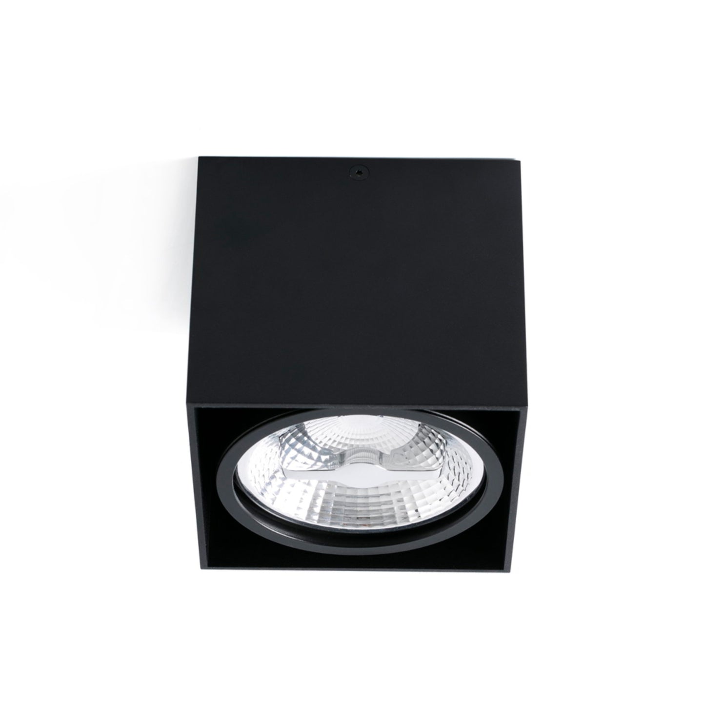 Plafón TECTO AR111 Negro Faro para techo. Diseño contemporáneo. Ref: 63275