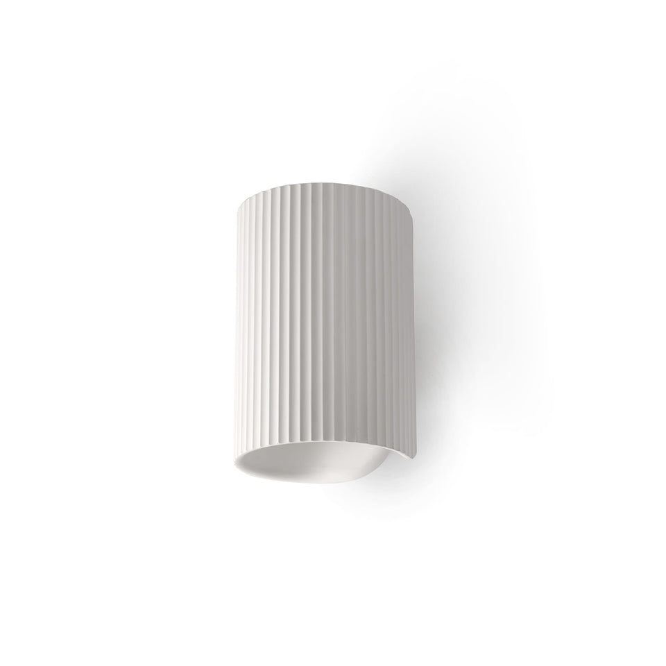 Modelo 3D interactivo y realidad aumentada de Aplique de Pared TRAMA 1L 18 cm E14 LED 7W Blanco FARO