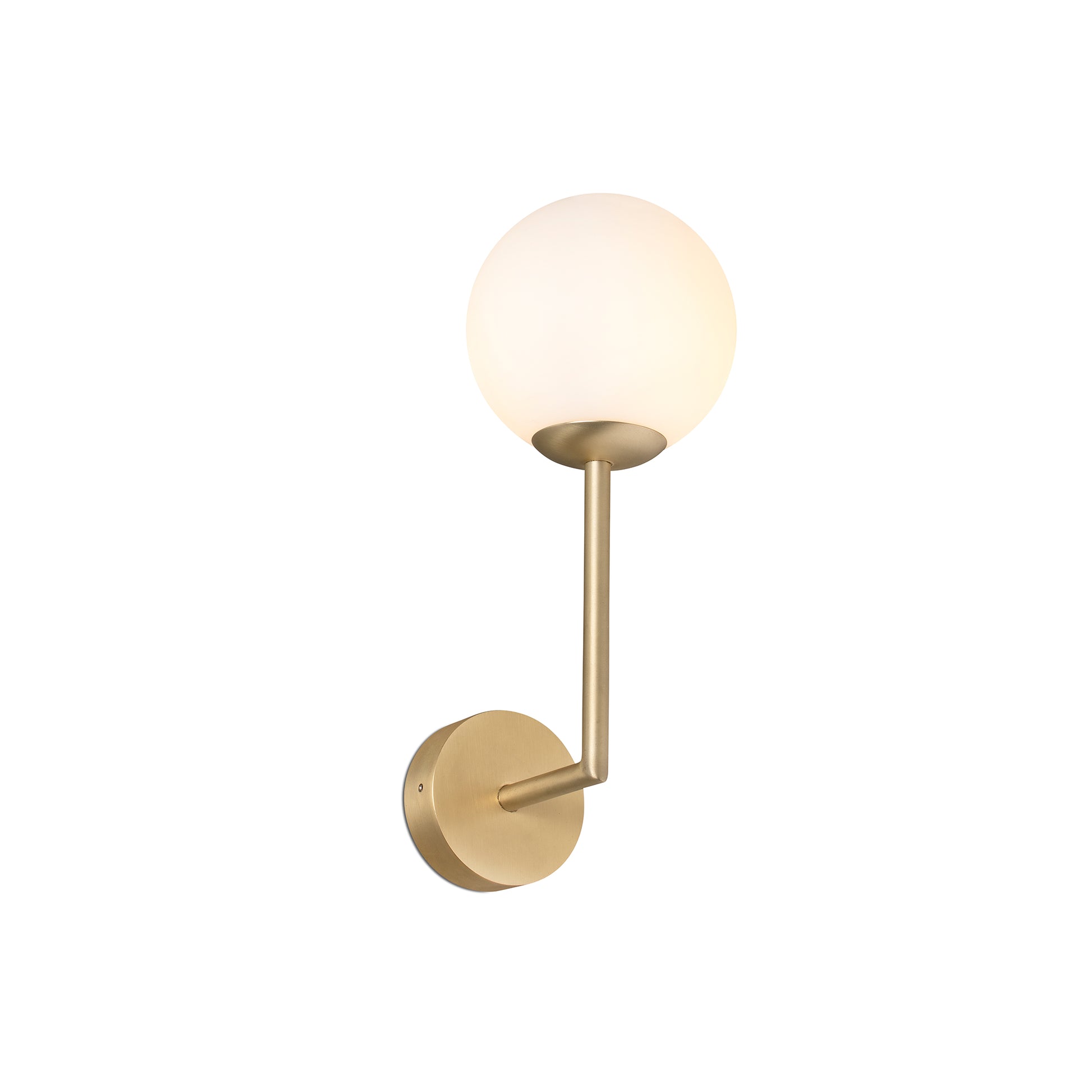 Aplique GALA Oro Satinado FARO diseño clásico baño - Ref 63505