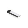 Aplique de baño TIDE 300 Negro Faro 63520 para iluminar tu espejo con estilo