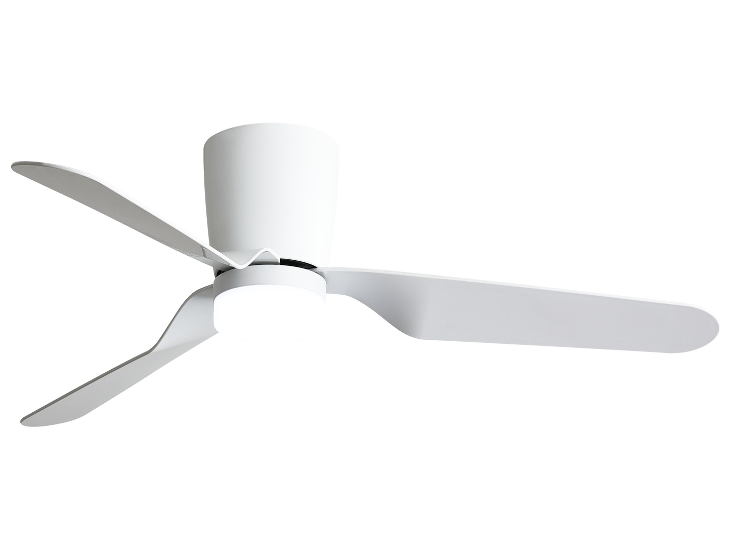 Elegante ventilador de techo con luz para salón