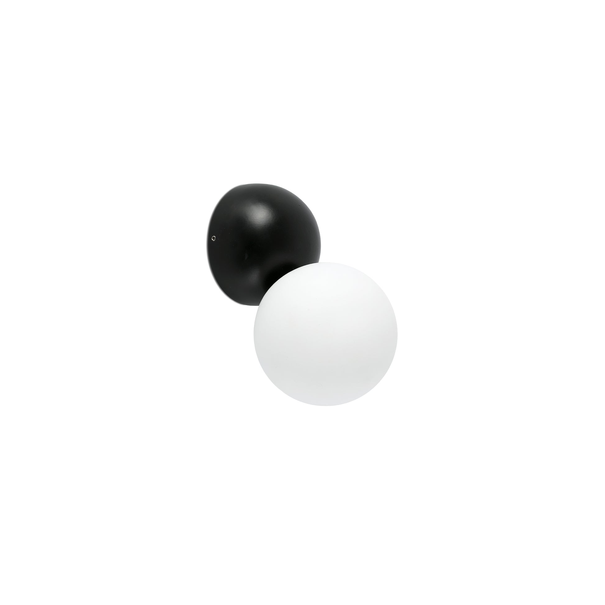 JOY Aplique de Pared Redondo Negro Faro 64027
