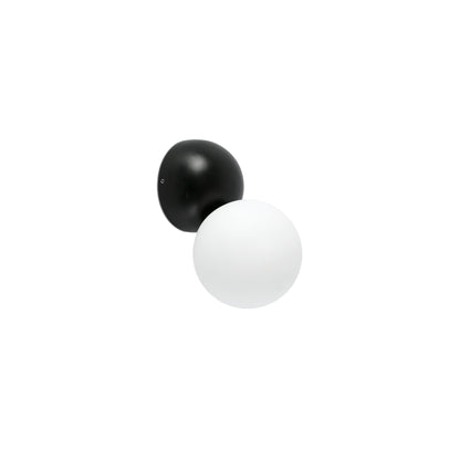 JOY Aplique de Pared Redondo Negro Faro 64027